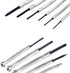 6Pcs Mini Screwdriver Set, Eyeglass Repair Screwdriver, Precision Repair Tool Kit with 6 Different Size Flathead and Philips Screwdrivers, Ideal f...