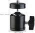 SLOW DOLPHIN Hot Shoe Mount Adapter 360 Degree Swivel Mini Ball Head 1/4 Tripod Screw Head for Cameras, Camcorders, Smart Phone, Gopro, LED Video ...