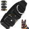 Tactical Dog Collar with Handle, Adjustable Nylon Fastener Tape Design Dog Collar for Medium to Large Pet Dogs or Military Dog Training - Quick-Re...