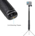 SOONSUN 45'' Aluminum Waterproof Extension Monopod Pole Selfie Stick for GoPro Hero 12 11 10 9 8 7 6 5 4, Max, Mini, Fusion, Session, Insta360 X2 ...