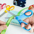 Kids Scissors,Student Scissors for School Kids,Soft Comfort-Grip Handles Kids Safety Scissors For Classroom Child Toddler Craft Scissors 5.5 inch ...