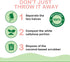 Graham & Ash Co Biodegradable Plant Based Cleaning Dishes Home Cleaning Eco- Friendly Kitchen Sponge (9), White...