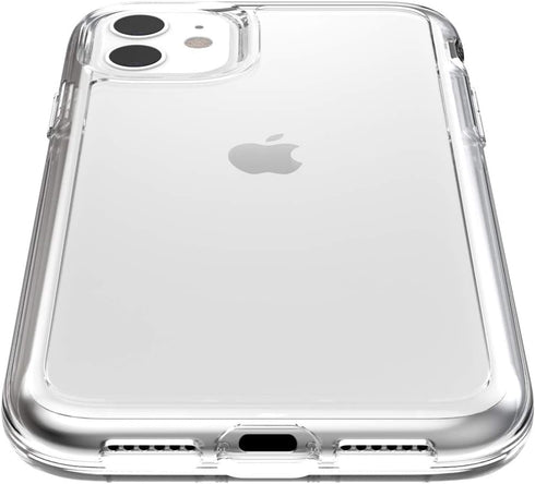 Speck iPhone 11 Clear Case - Drop Protection & Scratch Resistant, Anti-Yellowing & Anti-Fade with Dual Layer Protetective, Slim, Transparent Desig...