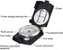 COSTIN Multifunctional Compass, Metal Military Waterproof High Accuracy Compass with Map Measurer, Distance Calculator,Bubble Level Perfect for Ou...