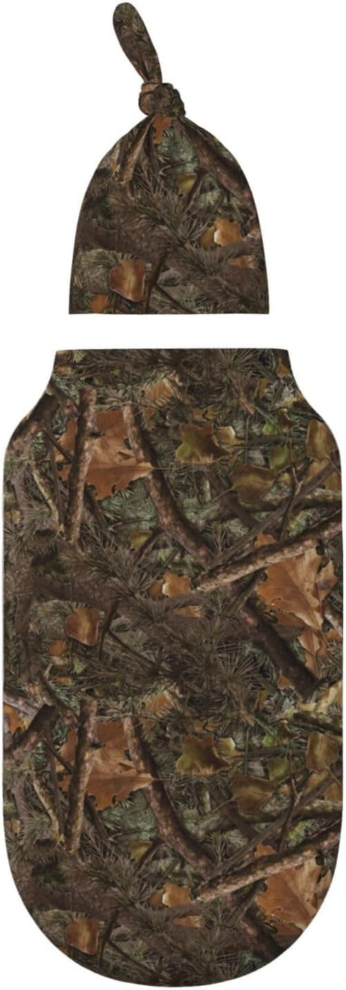 Camo Swaddle Blankets Newborn Receiving Blanket Baby Swaddle Wrap Soft Sleeping Sack for Baby Girls Boys...