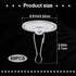 60 Pack Self-Adhesive Ceiling Hooks for Hanging,Damage-Free No-Drill Ceiling Discs, Removable Transparent Wall Hanger for Festival Wedding Birthda...