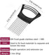 Onion Cut Tomato Slicer Lemon Handy Kitchen Slicing Tool With 10 Even Prongs For Onion Lemon Potato Tomato Slices And Can Be Used To Assist In Cut...