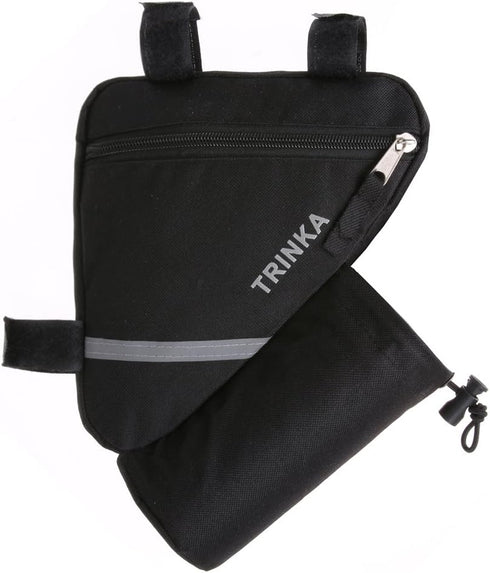 MOOCY Bike Frame Bag?Bike Storage Bag with Water Bottle Pouch Bicycle Frame Pouch Bag for MTB Road Bike Cycling Bike Accessories(Black)...