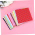 20pcs 15x15 Cm Thick Felt Nonwoven Fabric - Flower Dot Design for DIY Sewing Projects - Kids Crafting - Patchwork Felt Fabric Sheet for Embroidery...
