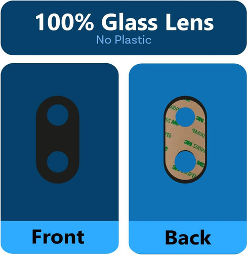 MMOBIEL Back Rear Camera Glass Lens Replacement Compatible with Google Pixel 6a - 2022 - Incl. Double Sided Adhesive, Tweezer and Cloth......