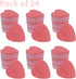 Heart Shaped Sponge, Dual-Sided Kitchen Scrubber for Washing Dishes, Pots, Pans and General Household Cleaning, Light Pink (24 Pack)...