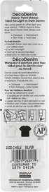 Uchida of America DecoDenim Marker Denim Fabric Pen, Silver...