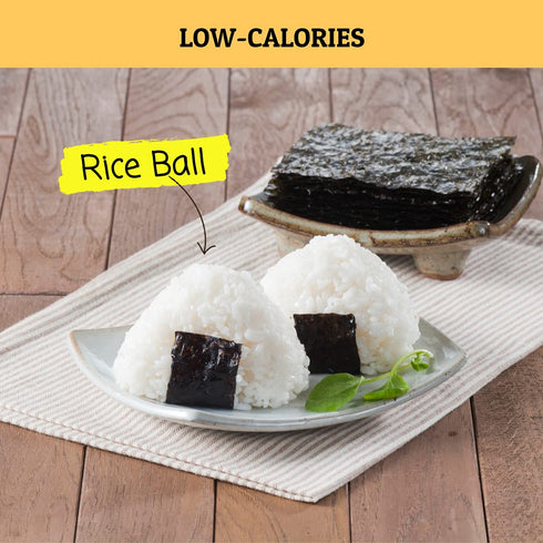 CHOI's 1(Daechun) Roasted Seaweed, GIM, Sushi Nori(100 Half Sheets)/ Resealable, Gold Grade/Product of Korea/Kimbap, Gimbap, Vegan, Keto, Gluten F...