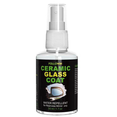 Sio2 Ceramic Coating for Car Mirror, Ceramic Glass Coating, Water Repellent for Rearview Mirror Side Mirror...