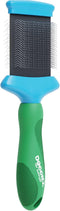 Slicker Brush for Dogs, Cats & Puppies - Deshedding Grooming Brush for Shedding Hair, Fur - Flexible Comb for Grooming Long Haired & Short Hair Br...