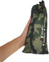Camouflage Tent Tarp, Portable Rainproof Tent Tarp Camping Tent Tarp Shelter Lightweight Camping Stool for for Outdoor Hiking Hunting(2x1.5m)...