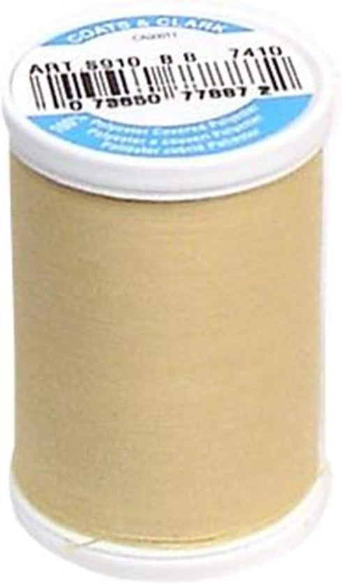 Coats Thread & Zippers S910-7410 Dual Duty XP General Purpose Thread, 250-Yard, Pongee...