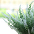 Artificial Flowers 6 Bundles Lavender Bouquet for Wedding Home Office Decoration - White...