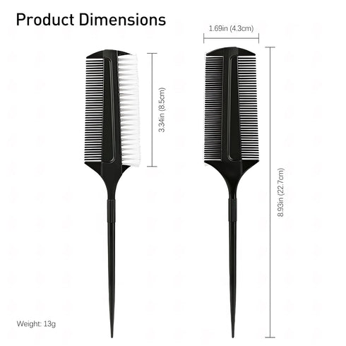 Professional hair coloring tools, multifunctional hair comb, ergonomic hair dye comb, lightweight hair styling tool, personal and professional hai...