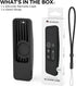AhaStyle Protective Case for Apple TV Siri Remote with AirTag Holder, Anti Slip Silicone Cover Compatible with 2016 Apple TV HD and 4K (Black)...