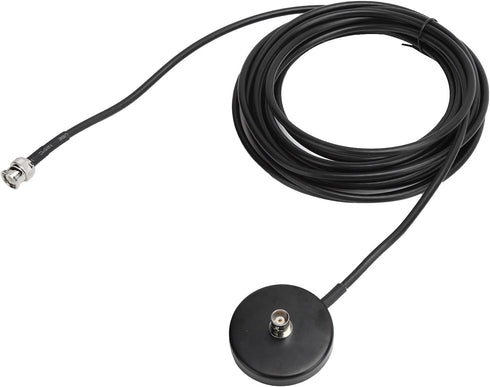 Magnetic Antenna Bnc Bnc Antenna Bracket PVC Antenna Wt60 Magnetic Mount Base with Bnc Female Bnc Male Cable for Handheld Antenna...