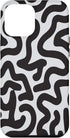 iPhone 14 Pro Max Black + White Abstract Pattern strengthen baby's brain power Case...
