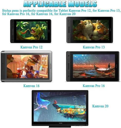 Stylus Digital Pen for Touch Screens,Stylus Smart Pencil,PW507 Portable Graphic Tablet Pen 8192 Level High Sensitivity Digital Tablet Stylus Black...