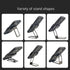 New Upgraded Back Clip Type 360 Folding Bracket, Back Clip Foldable Phone Holder, Metal Multi-Angle for Phone Back Grip Compatible with All Types ...