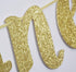 Welcome Little One Glitter Banner, Pre-strung Baby Shower Banner, Gender Reveal Party Decor (Gold)...