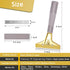 Razor Blade Scraper, 4 In Floor Scraper Tool with 30PCS Extra Metal Blades, Paint Scraper Ideal for Cleaning Stove Top, Windows, Glass, Tiles, Wal...