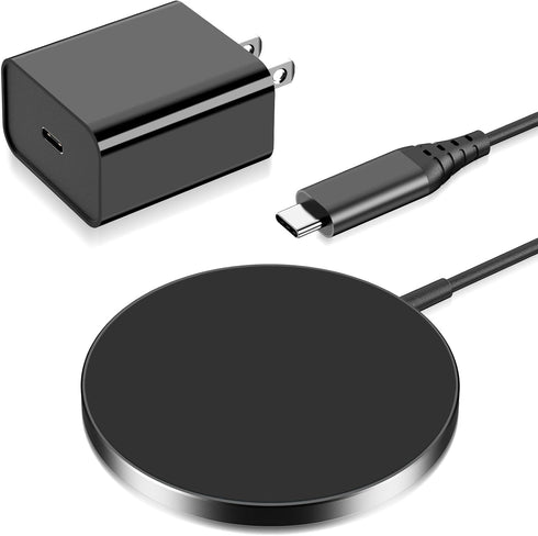 Magnetic Wireless Charger for iPhone 15 Pro Max/15 Pro/15 Plus/15/14 Pro Max/14 Pro/14 Plus/14/13 Pro Max/13 Pro/13 Mini/12 Pro Max/12 Pro, Fast C...
