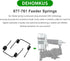 12pcs 877-761 Feeder Springs Replacement for Roofing Nail Gun NV45AA NV45AB NV45AB2 NV45AB2(S)...