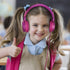POWMEE M1 Kids Headphones Wired Headphone for Kids,Foldable Adjustable Stereo Tangle-Free,3.5MM Jack Wire Cord On-Ear Headphone for Children (Purp...