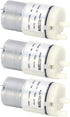 Walfront 3Pcs DC 6V Micro Diaphragm Pump 3L/min Miniature Water Air Vacuum Motor pressure Switch for Fish Tank 3W, Diaphragm Pump...