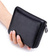 EASTNIGHTS Genuine Leather Credit Card Holder Case RFID Card Wallet Travel Passport Wallet...