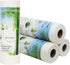 Bamboo Paper Towels Replacement 4 Rolls 80 Sheets Heavy Duty Machine Washable Reusable Paper Towels for Kitchen and Daily Use(11x12”, 4 Rolls)...