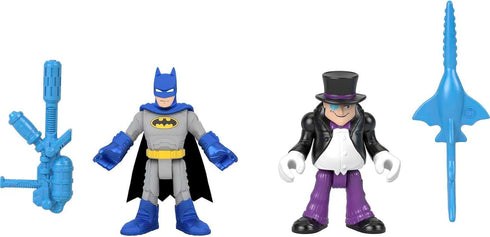 Fisher-Price Imaginext DC Super Friends Batman & The Penguin figure set for preschool kids ages 3 to 8 years...
