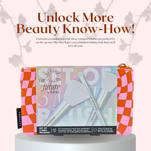 SEPHORA COLLECTION Mini Face and Eye Brush Set...