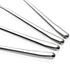 Stainless Steel Spoon,Long handle Great Circle Soup Spoons Korean Long Handled Soup Spoon,Stainless Steel Round handle Bar Spoons Silver Set of 4...