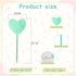 Pom Pom Ballpoint Pen 4 Pack Heart Shape Puffy Pens Fluffy Pen for Girls Colorful Fuzzy Pens Ballpoint Pens for School,Office and Party Supplies...