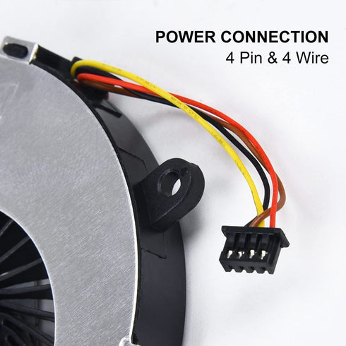 Replacement Laptop Cooling Fan for HP 15-ac 15-af 15-ay 15-ba 15-be 15-bd 15-bf 15-bs 15-bw Series CPU Fan P/N 813946-001 PN-C116 TPN-C125 DC28000...