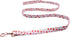 Lionet Paws Valentine's Day Dog Leash Matching Dog Collar for Small Medium Large Dog...