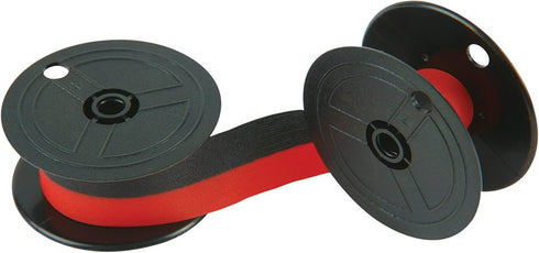 11216 Universal Twin Spool Calculator Ribbon, 6-Pack,Black/red...