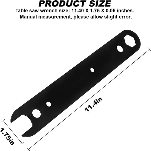 N506977 Table Saw Wrench,Replacement Table Saw Wrench for DeWalt DWE7485 DWE7490X DWE7491RS DWE7499GD Compatible With DeWalt N506977(2 pack)...