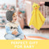 Pro Goleem Duck Security Blanket Soft Yellow Baby Lovey Unisex Lovie Baby Gifts for Newborn Toddler Snuggle Toy Stuffed Animal 16 Inch...
