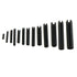 330PCS Slotted Spring Pin Combination Set Black GB879 Manganese Steel Split Expansion Pin for Industrial Manufacturing and Automotive Repair and E...