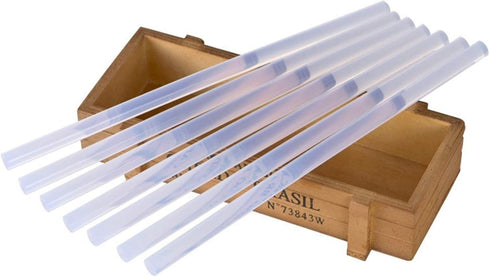 50 PCS Mini Round Hot Glue Sticks?8 x 0.28-Inch Glue Gun Sticks?Clear, Compatible with Most Glue Guns?for Low, High and Dual Temperature Glue Guns...