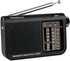 Retekess V117 Portable Radios AM FM, Shortwave Radio with Clear Dial, Transistor Radio with Best Reception for Seniors (Black)...