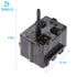 DRELD WR07X10097 Relay and Overload, Replacement for GE, Whirlpool, KitchenAid, Maytag Refrigerators, Replaces 1265640 AP4300623 2319794 61006022