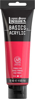 Liquitex BASICS Acrylic Paint, 118ml (4-oz) Tube, Pyrrole Red...